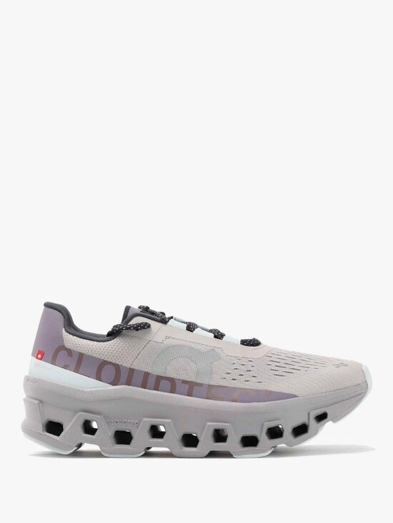 On Running Shoes - On Running Cloudmonster Pearl Arctic Trainers